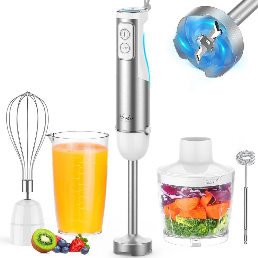 JEREMY CASS 20 oz. 12-Speed Countertop Blender in White with Hanging Ring