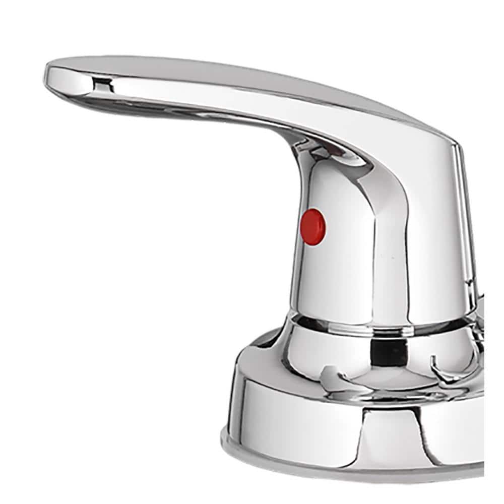 Polished Chrome Dual Handle Utility Faucet