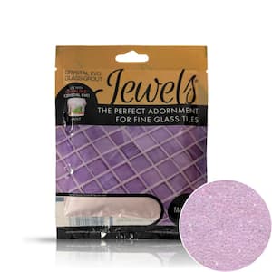 Crystal Glass Grout Jewels Tanzanite 75 grams (1-Pack)