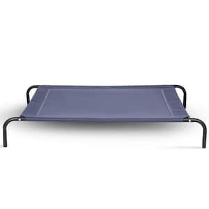 52 in x 36 in x 8 in Camping Steel Frame Elevated Dog Bed