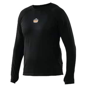 Chemise De Base Milwaukee Workskin Noire, Homme, Manches Longues, Taille XL