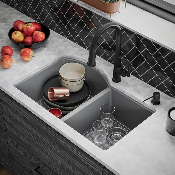 Have a question about Karran QU-610 Quartz/Granite 32 in