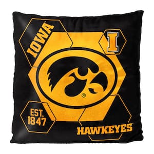NCAA Iowa Connector Velvet Reverse Pillow
