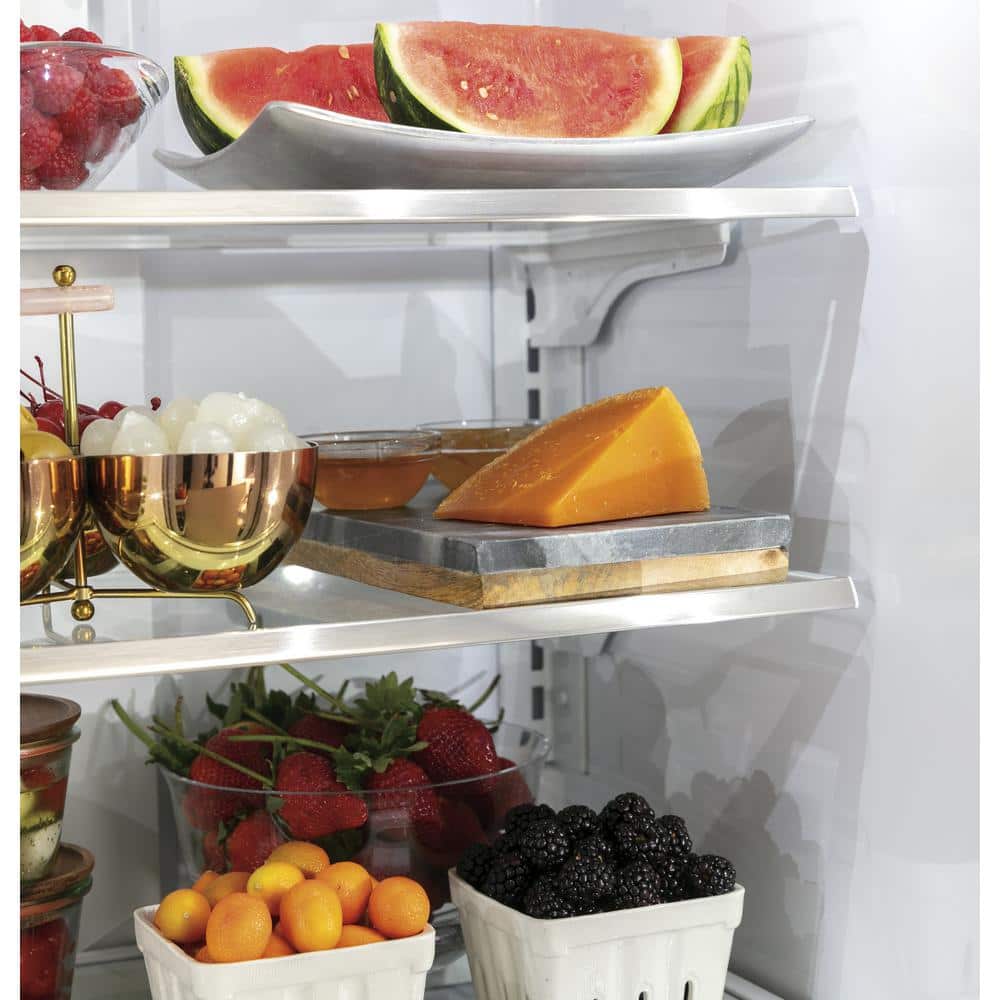Stainless Steel 33" Smart French Door Refrigerator with Ice Maker