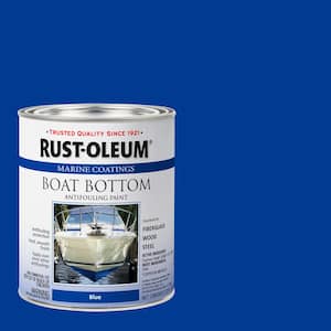 1 qt. Flat Blue Boat Bottom Antifouling Paint (4-Pack)