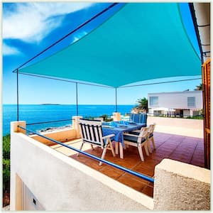 190 GSM Rectangle Sun Shade Sail with Rectangle Kit