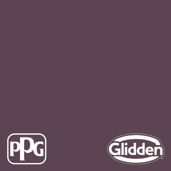 Glidden 8 oz. PPG10467 Purple Basil Satin Interior Paint Sample