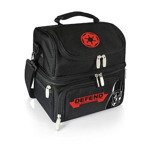 3 Qt. 8-Can Darth Vader Pranzo Lunch Tote Cooler in Black