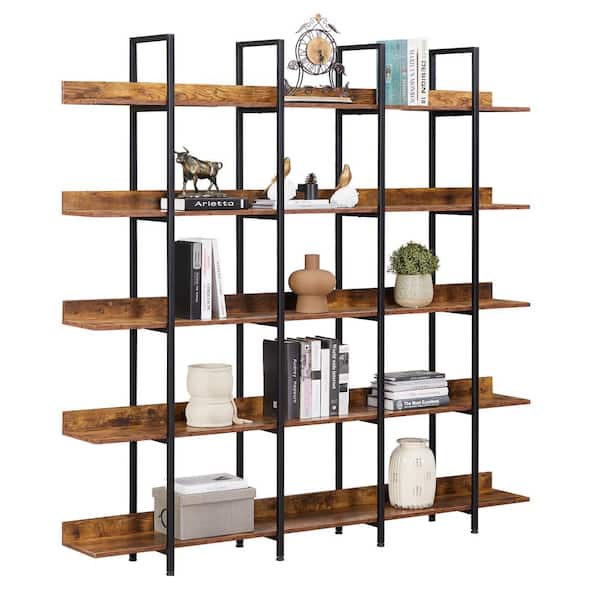 Amazon.com: IRONCK Bookshelf and Bookcase with Two Louvered