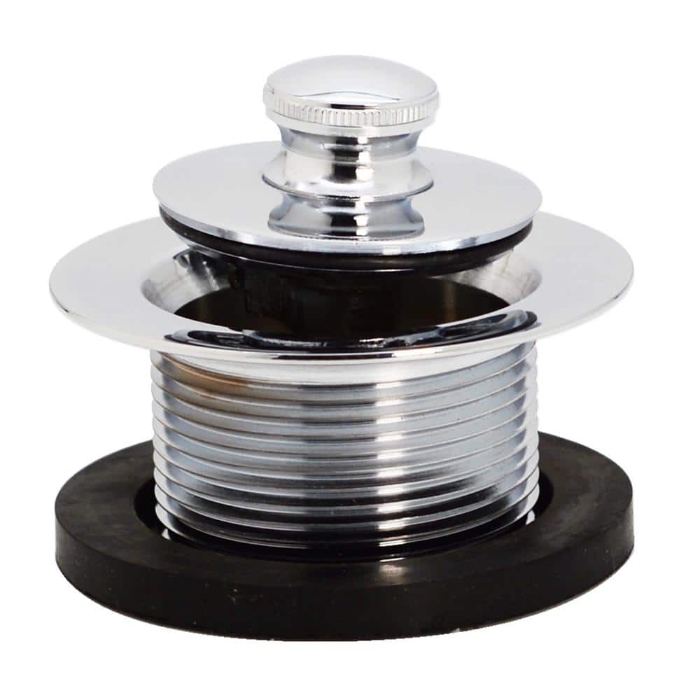 Westbrass 11/2 in. NPSM Pull and Drain Bathtub Plug, Coarse Thread