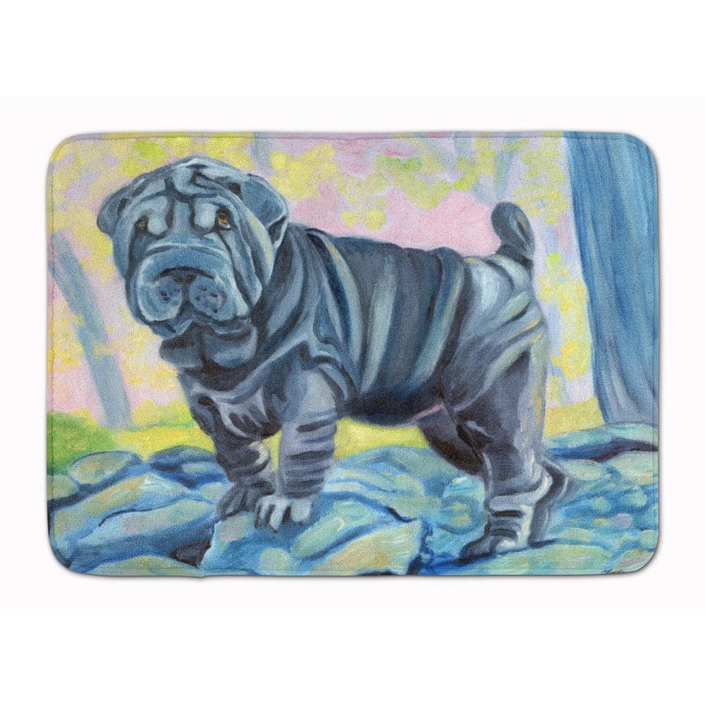 Caroline's Treasures BB1872RUG Snowman with Golden Retriever Machine Washable Memory Foam Mat 19 X 27 Multicolor Caroline's Treasures BB1872RUG Snowman with Golden Retriever Machine Washable Memory Foam Mat 19 X 27 Multicolor