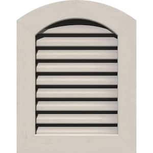 27'' x 41'' Diamond Primed Smooth Pine Wood Paintable Gable Louver Vent Functional