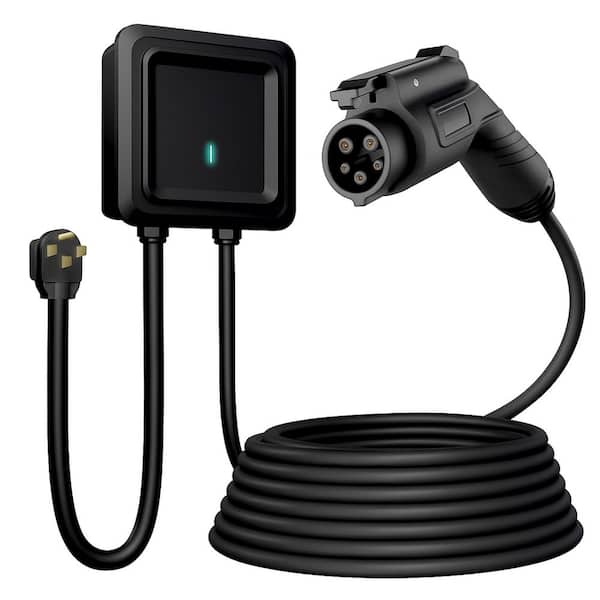 25 ft. 240-Volt Level 2 EV Charger with NEMA 14-50 Plug, J1772 Cable, Wi-Fi Connectivity, UL/ETL Certified