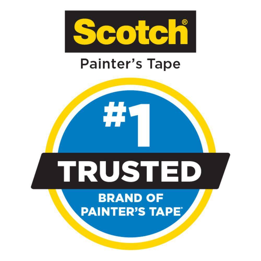 ScotchBlue Painter's Tape 1.88in x 60yds 6-Pk - rated 4.3944 stars from 4014 reviews