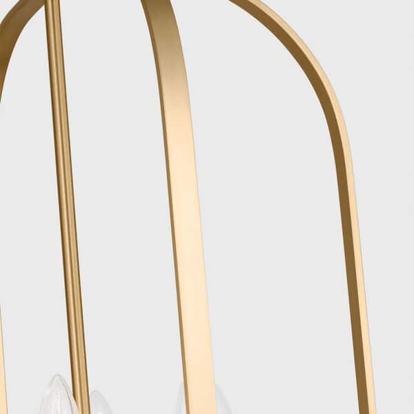 Generation Lighting Loretto 6-Light Satin Brass Transitional