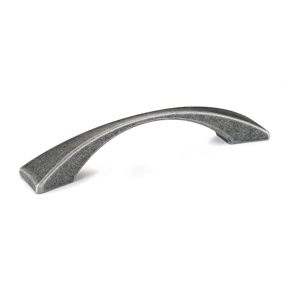 Richelieu Hardware Clignancourt Collection 3 3/4 in. (96 mm) Antique Iron Traditional Cabinet Arch Pull