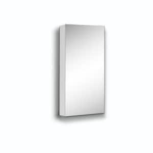15 in. W x 30 in. H Large Rectangular Recessed or Surface Mount Medicine Cabinet with Mirror