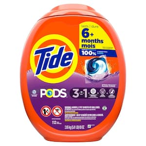 Spring Meadow Scent Liquid Laundry Detergent Pods (112-Count)