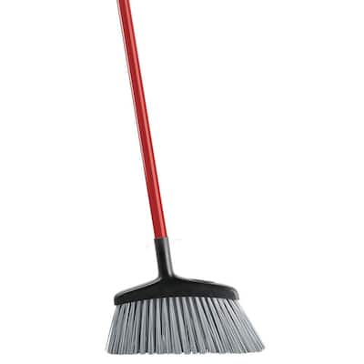Rubbermaid Commercial Angled Large Brooms Poly Bristles 48 7/8" Aluminum Handle 
