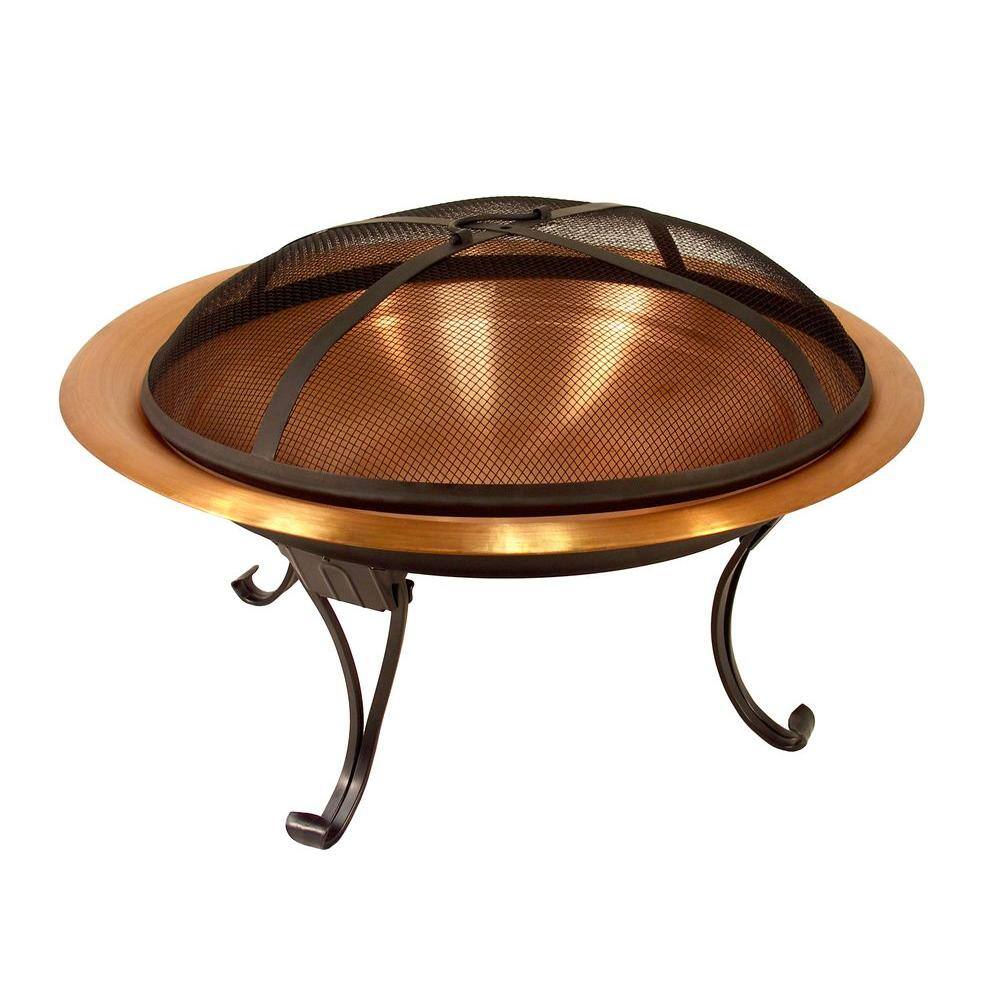 Catalina Creations Copper Folding Fire Pit Ad248 The Home Depot