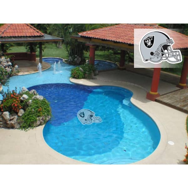 Applied Icon NFL Oakland Raiders 29 in. x 29 in. Small Pool Graphic