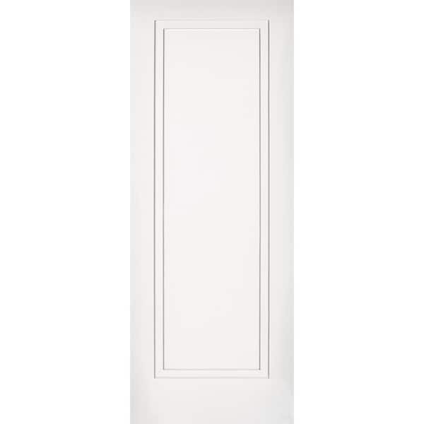 CODEL DOORS 2-Step 26 in. x 80 in. 1-Panel Solid Wood Core White