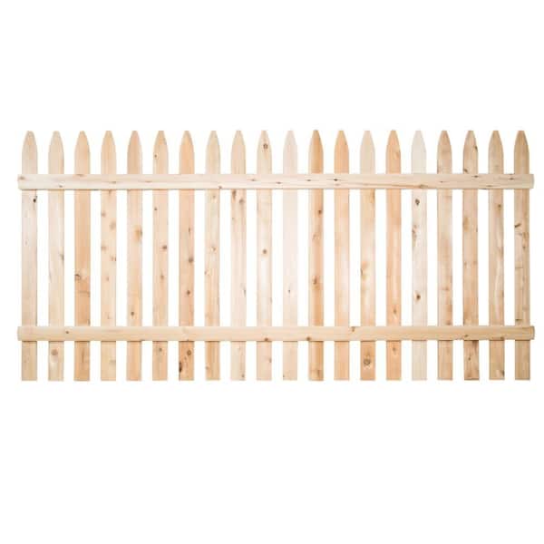 Paper Birch Small Wood Fence Décor – RusticReach