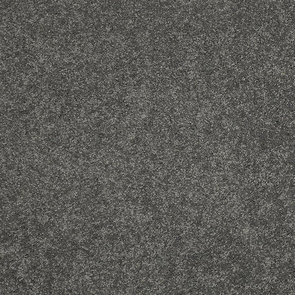 Lifeproof Coral Reef I - Storm - Gray 65.5 oz. Nylon Texture Installed Carpet