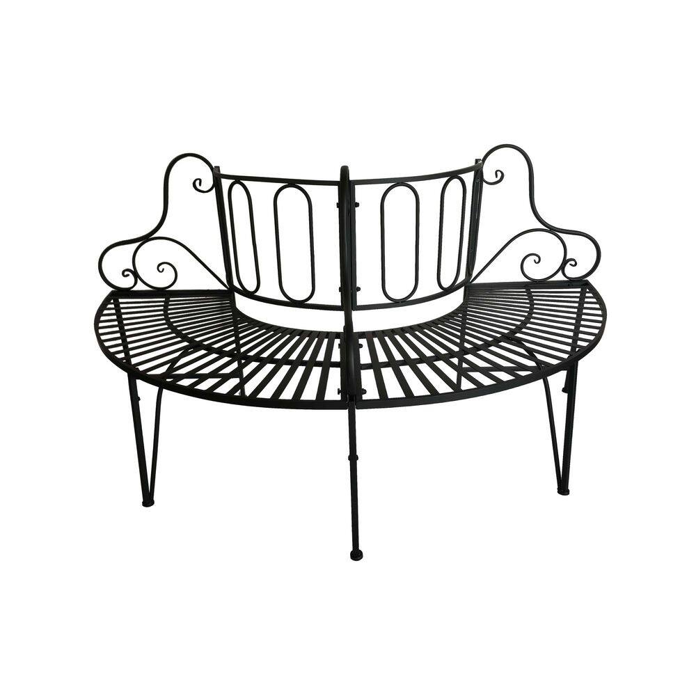 Black Metal Tree Wrap Garden Bench price history on PriceWatchPro