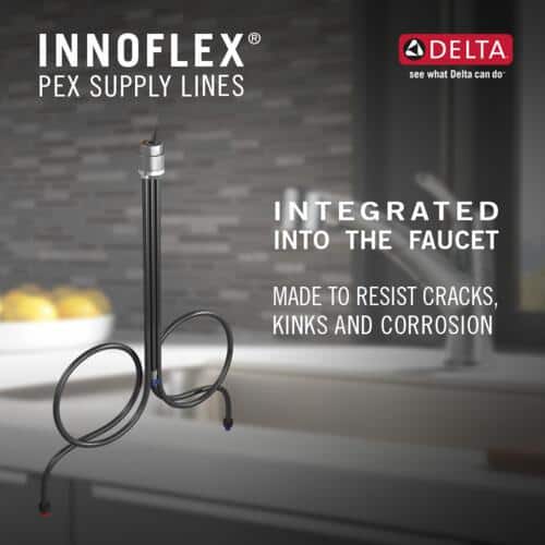 Almari Stainless Steel Pull-Out Kitchen Faucet with Magnetic Docking