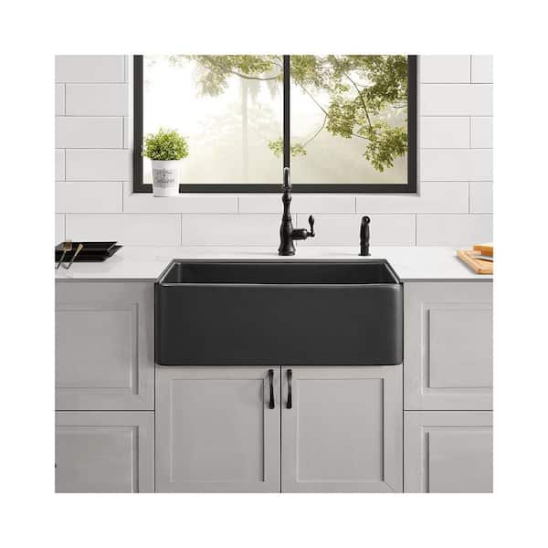 Modern Design Upgrade Kitchen Bathroom Matte Black Stainless Steel