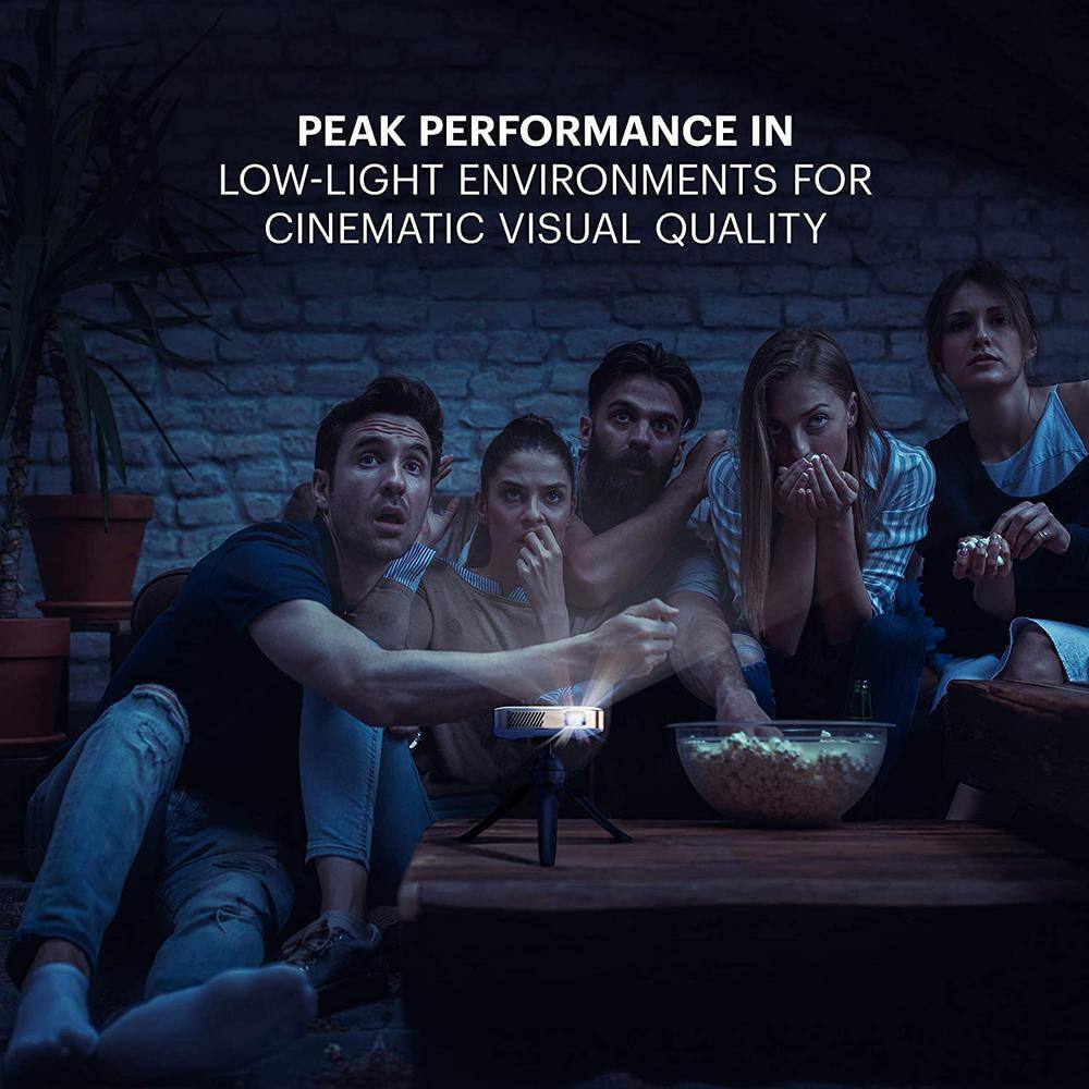 Kodak Luma 450 Portable Full HD Smart Projector with Wi-Fi and Bluetooth