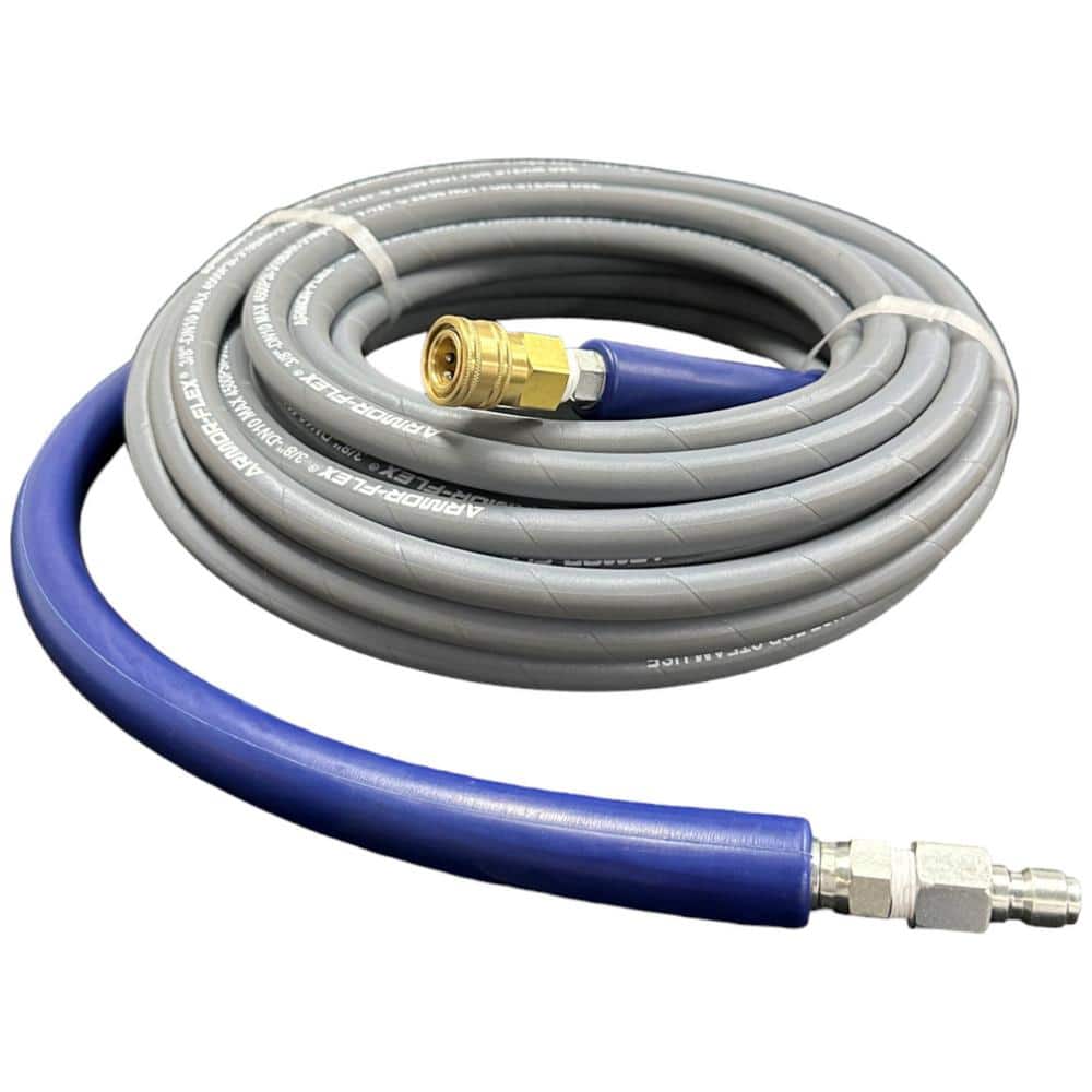 PressurePro 3/8 ft. x 50 ft. Gray Pressure Washer Replacement Hose