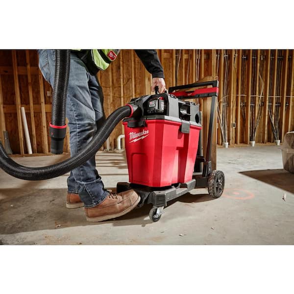 Milwaukee M18 Premium Wet/Dry Shop Vacuum Cart 0933-20 - The Home