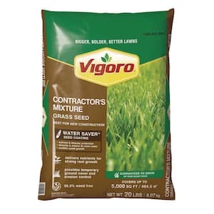 Vigoro 20 lbs. Contractor s Grass Seed Southern Mix with Water