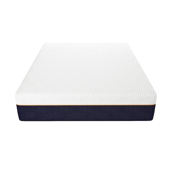 Monland 14 in. Medium Gel Memory Foam Tight Top California King Mattress