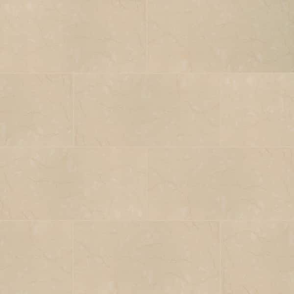 MSI Morro Avorio 12 in. x 24 in. Polished Porcelain Floor and Wall Tile (2 sq. ft./Each)