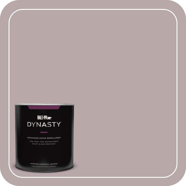 BEHR DYNASTY 1 qt. #MQ1-36 Object Of Desire One-Coat Hide Eggshell Enamel Interior Stain-Blocking Paint & Primer