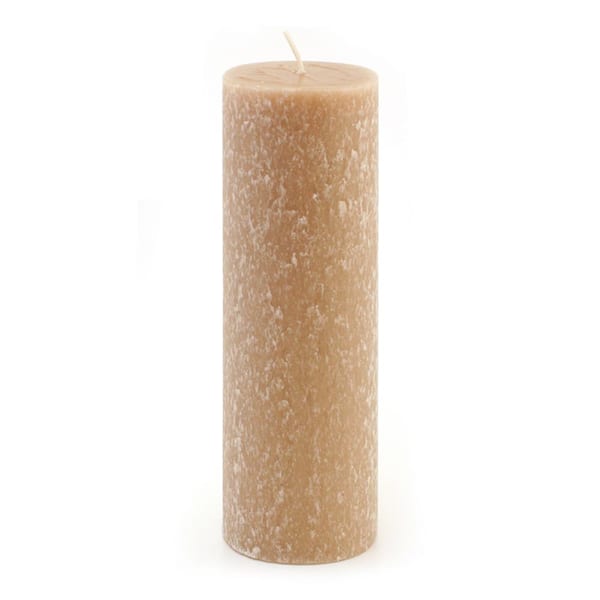 ROOT CANDLES 3 in. x 9 in. Timberline Taupe Pillar Candle