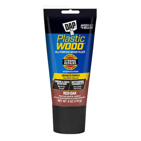 Plastic Wood 6 oz. Red Oak Latex Wood Filler (6-Pack)