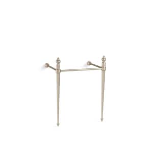 Memoirs Console Table Legs in Vibrant Brushed Bronze