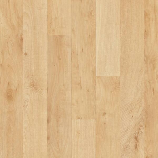 TrafficMaster Take Home Sample - Hazelnut Oak Blonde Vinyl Sheet - 6 in. x 9 in.