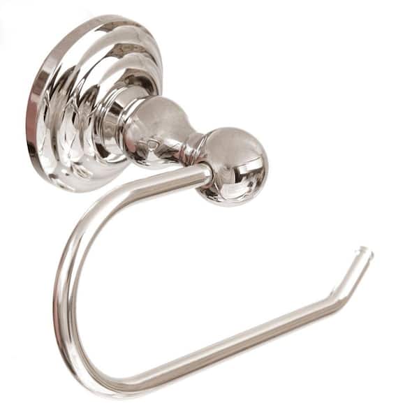 ARISTA Cascade Collection Euro Style Single Post Toilet Paper Holder in Chrome