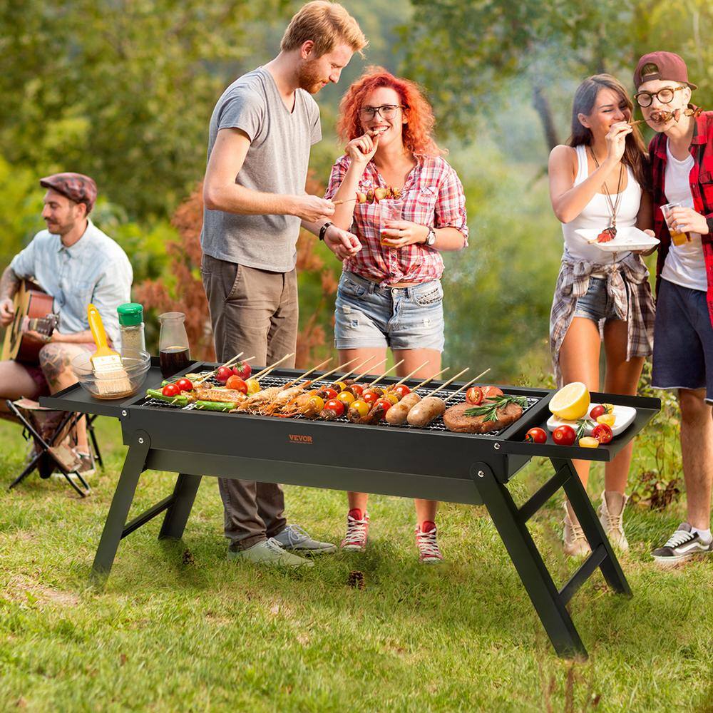 VEVOR 23'' Black Stainless Steel Portable Charcoal Grill