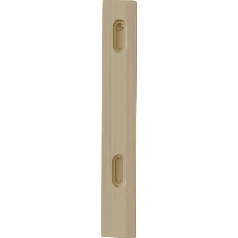 Large Rubberwood Decorative Corbel Bracket, 12" Height