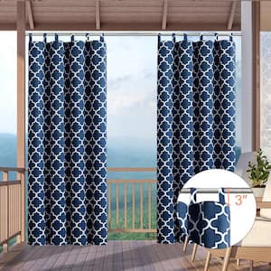 50 in. x 84 in. Outdoor Curtain for Patio UV Ray Protected Waterproof Anti-fading and Moistureproof ,(1 Panel)