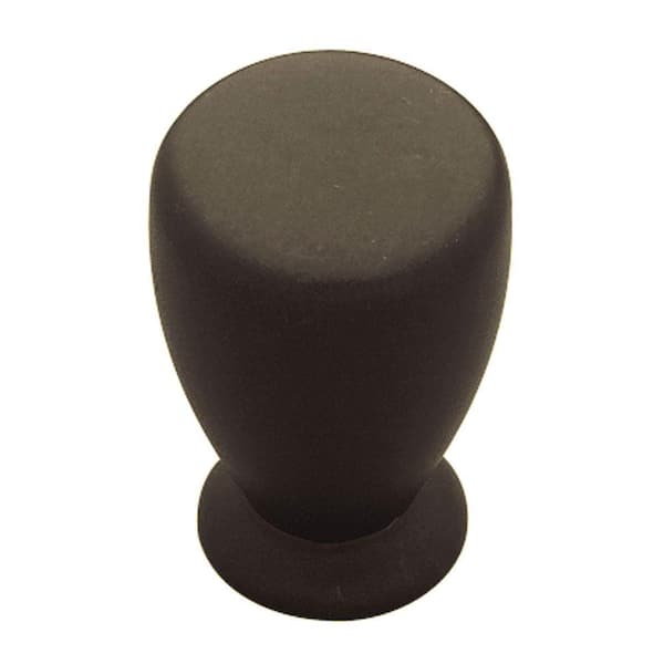 Liberty 3/4 in. (19mm) Distressed Oil Rubbed Bronze Milk Bottle Cabinet Knob