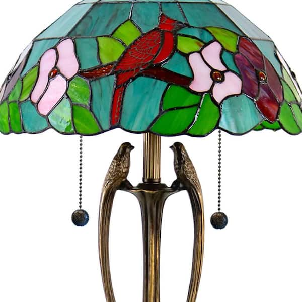 Dale Tiffany Benezia 21 .5 in. Antique Bronze Table Lamp TT21124