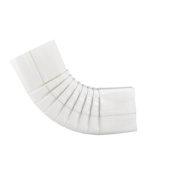 Gibraltar Building Products 2 in. x 3 in. White Steel 75 Degree B