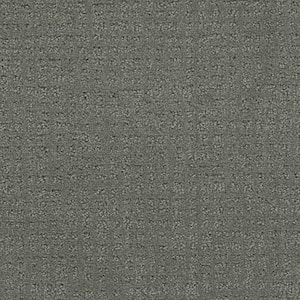 Wandering Scout - Glade - Gray 28 oz. SD Polyester Pattern Installed Carpet